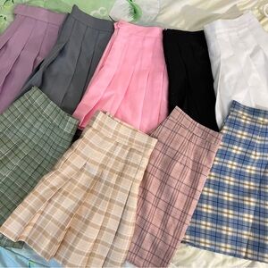 Pleated skirt (bundle of 8)